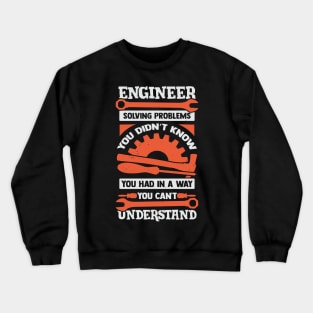 Engineering Student School Engineer Gift Crewneck Sweatshirt